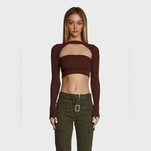 THE KRIPT Luelle Long Sleeve Top THE KRIPT